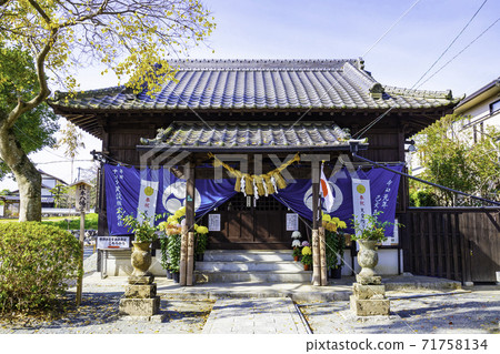 Sakamoto Hachimangu Shrine (Dazaifu City, Fukuoka Prefecture), a place related to Reiwa 71758134