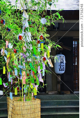 七夕周圍...多雨的Jakubo神社 71758248