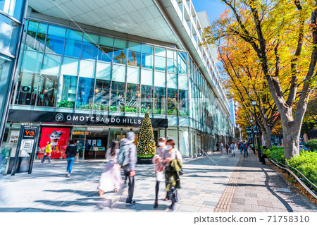 東京原宿秋天表參道 71758310