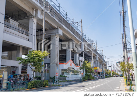 Scenery in front of the station Kita-Akabane Station Scenery in front of the station Kita-Akabane Station 71758767