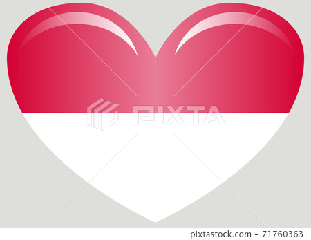 Indonesia flag, official colors and proportion...-插圖素材 [71760363] - PIXTA圖庫
