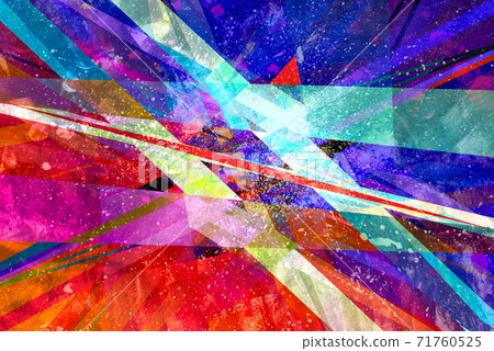 Abstract retro raster color background with geometric objects 71760525