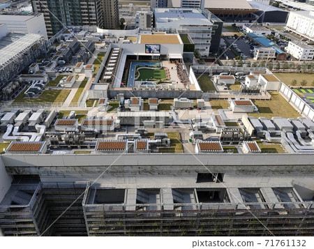 Taken from above Ariake Garden 71761132