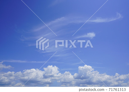晴朗的天空晴朗的藍天背景圖像竣工預測珀斯材料 晴朗的天空晴朗的藍天背景圖像竣工預測珀斯材料 71761313
