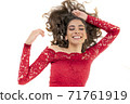 Charming Happy Woman 71761919