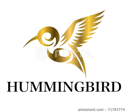bird, hummingbird, logo 71763774
