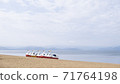 Lake Inawashiro and Swan Boat 71764198