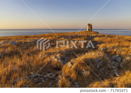 Landscape near Torre Sant Emiliano, Otranto, Salento coast, Apulia region, Italy Landscape near Torre Sant Emiliano, Otranto, Salento coast, Apulia region, Italy 71765871