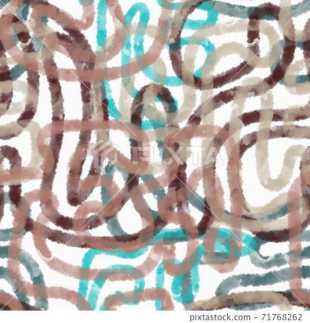 Abstract lines seamless pattern. 71768262