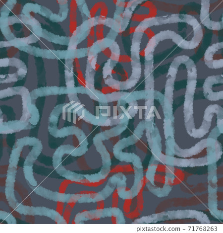 Abstract lines seamless pattern. 71768263