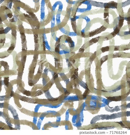 Abstract lines seamless pattern. 71768264