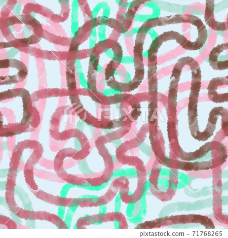 Abstract lines seamless pattern. 71768265