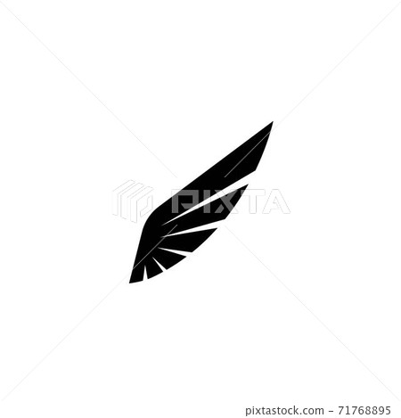Wing illustration logo and symbol vector Wing illustration logo and symbol vector 71768895