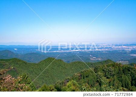 View of Mt. Tsukuba from the summit of Mt. Kagenobu, Tokyo Metropolitan Takao Jinba Nature Park View of Mt. Tsukuba from the summit of Mt. Kagenobu, Tokyo Metropolitan Takao Jinba Nature Park 71772984