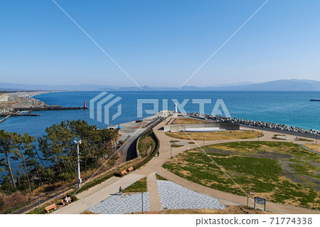 Shizuoka Prefecture / Tagonoura Minato Park Scenery from Dragon Tower Shizuoka Prefecture / Tagonoura Minato Park Scenery from Dragon Tower 71774338