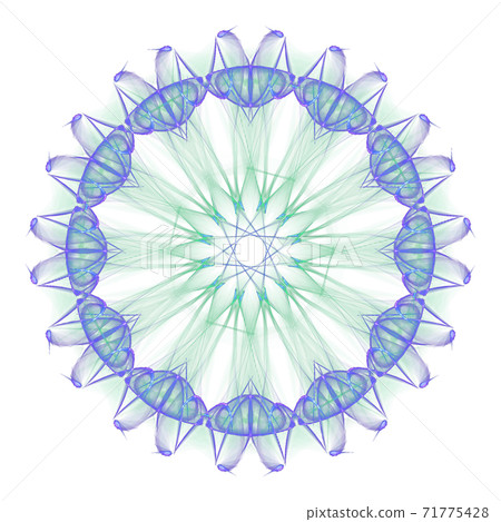 Beautiful dodecagon (transparent PNG... - Stock Illustration [71775428 ...