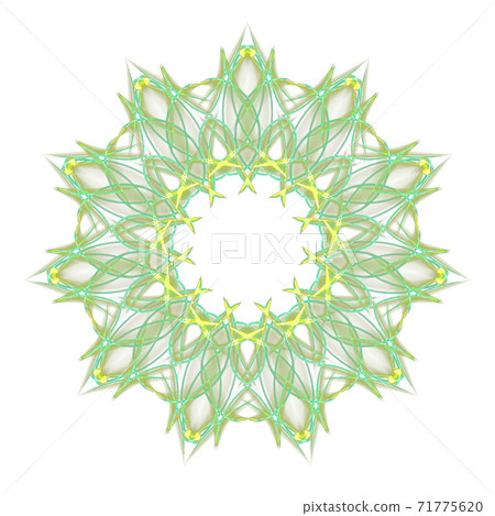 Beautiful hendecagon (transparent PNG background) 20201123_016 71775620