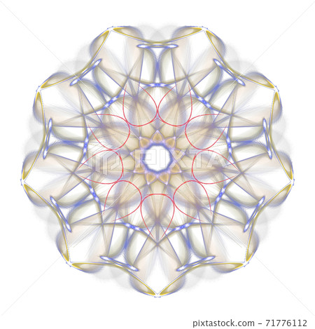 Beautiful nonagon (transparent PNG background) 20201123_003 Beautiful nonagon (transparent PNG background) 20201123_003 71776112