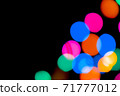 Christmas bokeh lights 71777012