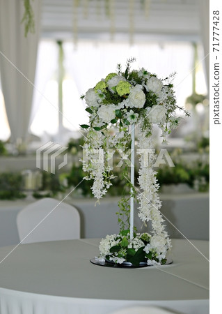 Wedding hall, interior, banquet hall 71777428