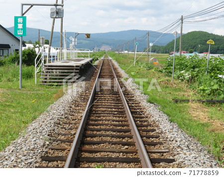 Shogunzan Station Sekihoku Main Line Hokkaido Shogunzan Station Sekihoku Main Line Hokkaido 71778859