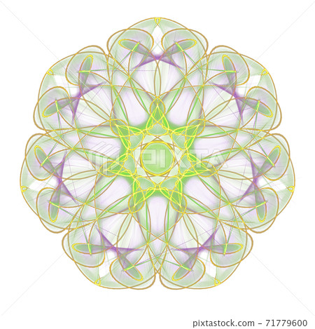 Beautiful heptagon (transparent PNG background)... - Stock Illustration ...