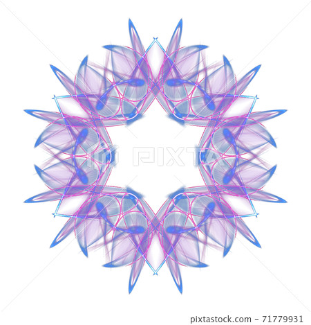 Beautiful hexagon (transparent PNG background) 20201123_008 71779931