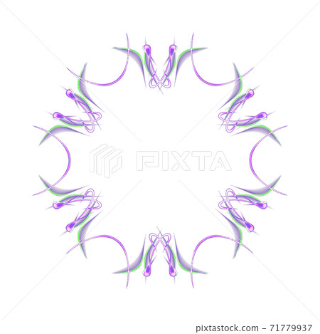 美麗的六角形（透明PNG背景）20201123_001 71779937