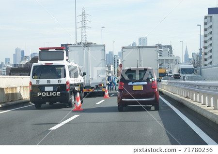 Traffic accident  Traffic accident 71780236