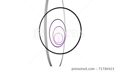 CG circle: Multiple rotating rings - Stock Illustration [71780423] - PIXTA