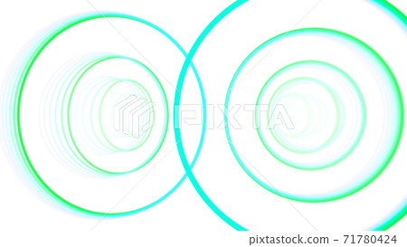 CG circle: Multiple rotating rings - Stock Illustration [71780424] - PIXTA