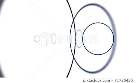 CG circle: Multiple rotating rings - Stock Illustration [71780430] - PIXTA