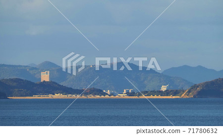 Oshima Sanatorium and Symbol Tower from Shodoshima 1 71780632