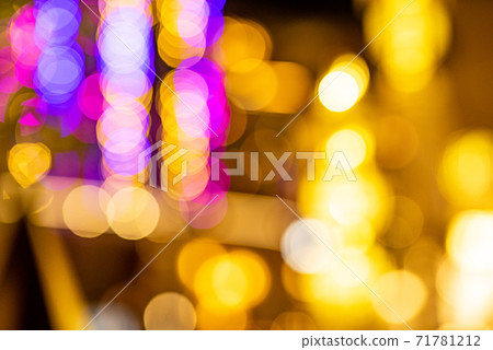 city night filtered bokeh abstract background 71781212