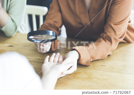 Palmistry woman 71782067
