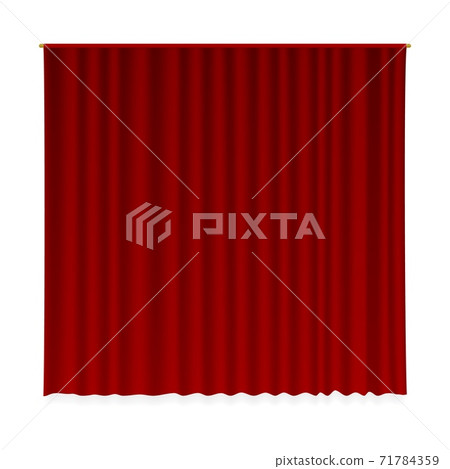 Closed curtain 71784359