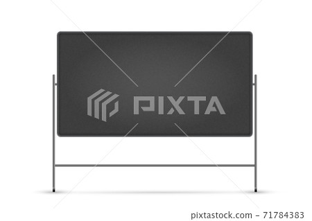 Blank blackboard Blank blackboard 71784383