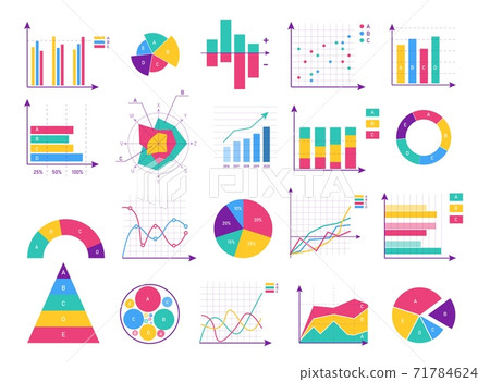 Presentation business infographic isolated set 71784624