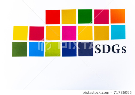 17 colors of SDGs Sustainable Development Goals / 17 Goals 17 colors of SDGs Sustainable Development Goals / 17 Goals 71786095