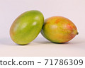 Mango isolated on white background. 71786309