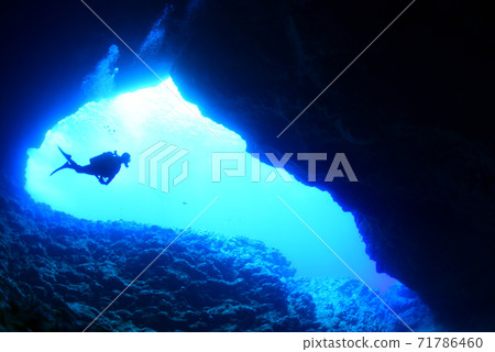 水下洞穴 71786460