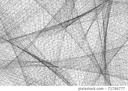Abstract horizontal background of many intersecting black lines. A chaotic background. You can use it for your website, cover art, books, and notebooks. Stock vector illustration Abstract horizontal background of many intersecting black lines. A chaotic background. You can use it for your website, cover art, books, and notebooks. Stock vector illustration 71786777