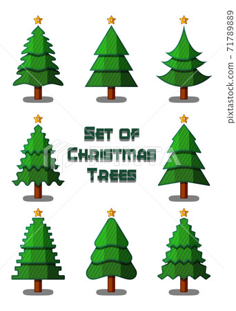 Christmas Trees Set Christmas Trees Set 71789889