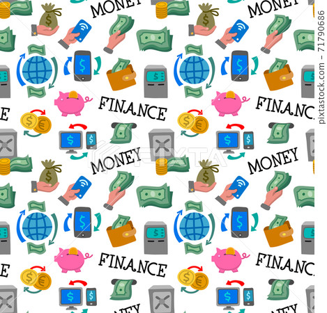 business and financial pattern business and financial pattern 71790686