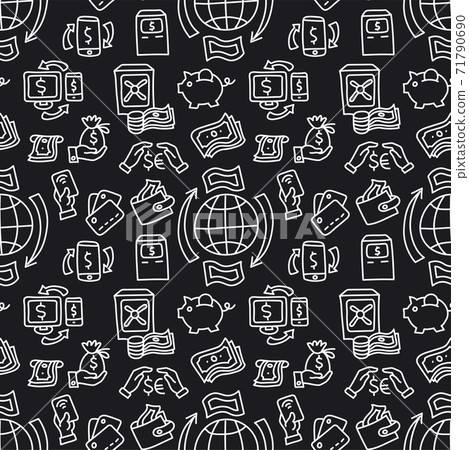 finance seamless pattern 71790690