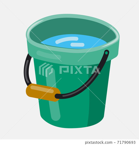 Bucket with water Bucket with water 71790693