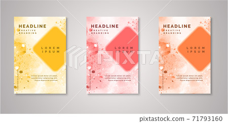 Set of background for covers design 71793160