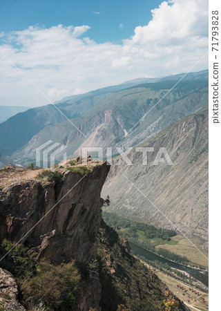 Valley of the river of Chulyshman 71793828