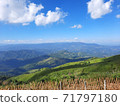 Green mountains and beautiful sky clouds in Chiang rai, Thailand. 71797180