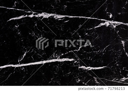 Nero Marquina - marble stone slab in black and white color, texture, background for perfect interior or design project. 71798213